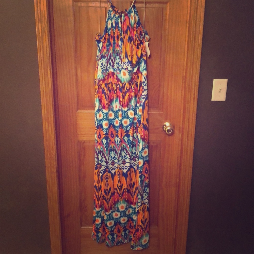 Summer Maxi Dress - Bright Colors